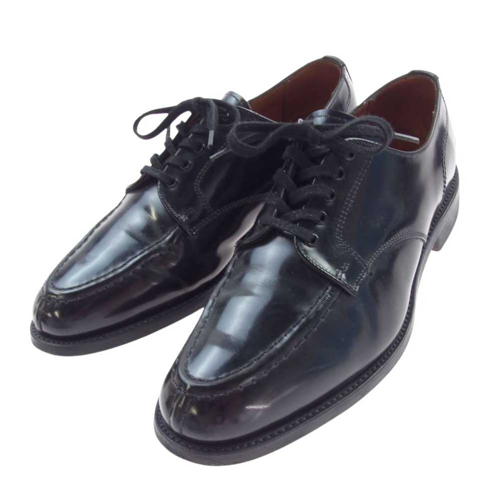 SANDERS サンダース 1130B MILITARY APRON DERBY ミリタリー エプロン ダービー シューズ ブラック系 6【中古】
