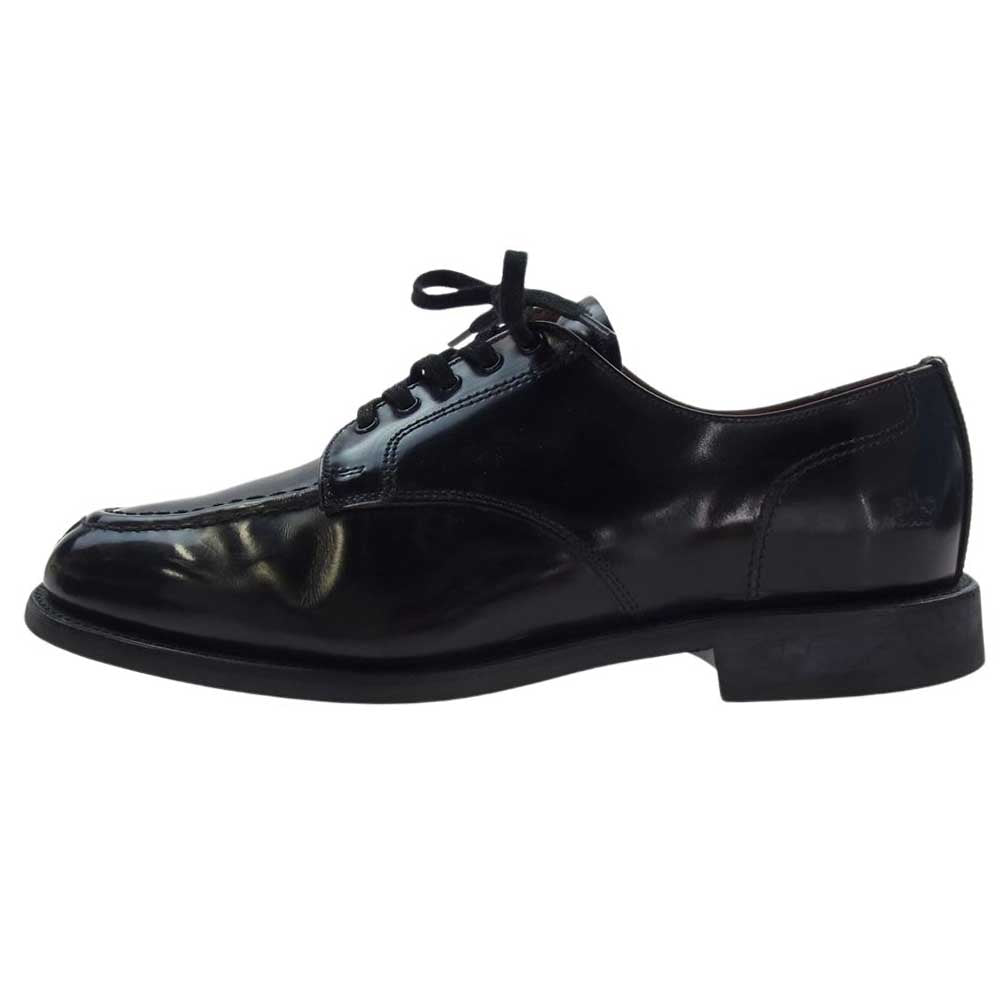 SANDERS サンダース 1130B MILITARY APRON DERBY ミリタリー エプロン ダービー シューズ ブラック系 6【中古】