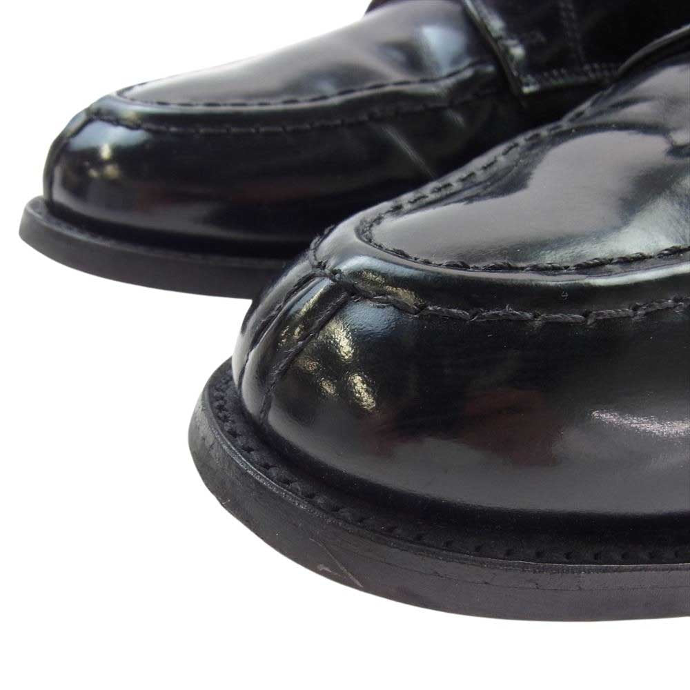 SANDERS サンダース 1130B MILITARY APRON DERBY ミリタリー エプロン ダービー シューズ ブラック系 6【中古】