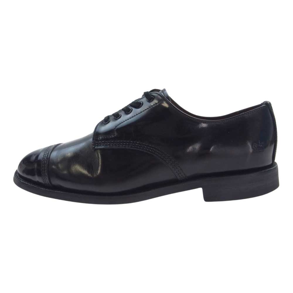 SANDERS サンダース 1128B MILITARY DERBY SHOE ミリタリー ダービー シュー シューズ ブラック系 6.5【中古】