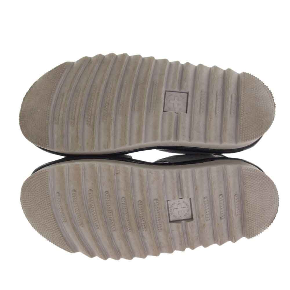Dr.Martens ドクターマーチン VOSS シャークソール ストラップ レザー サンダル グレー系 UK4【中古】