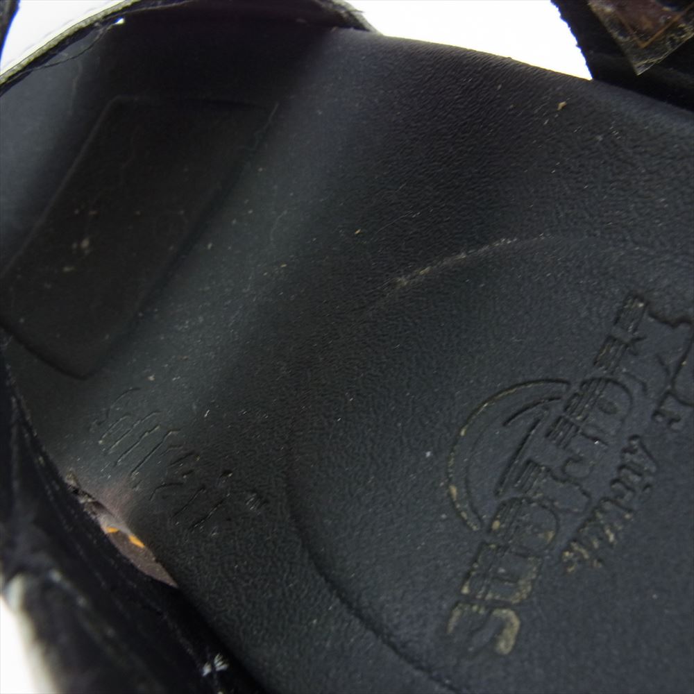 Dr.Martens ドクターマーチン VOSS シャークソール ストラップ レザー サンダル グレー系 UK4【中古】