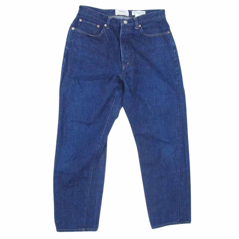 YAECA ヤエカ 10-13WW WIDE TEPERD ワイド テーパード デニムパンツ ジーンズ インディゴブルー系 32【中古】