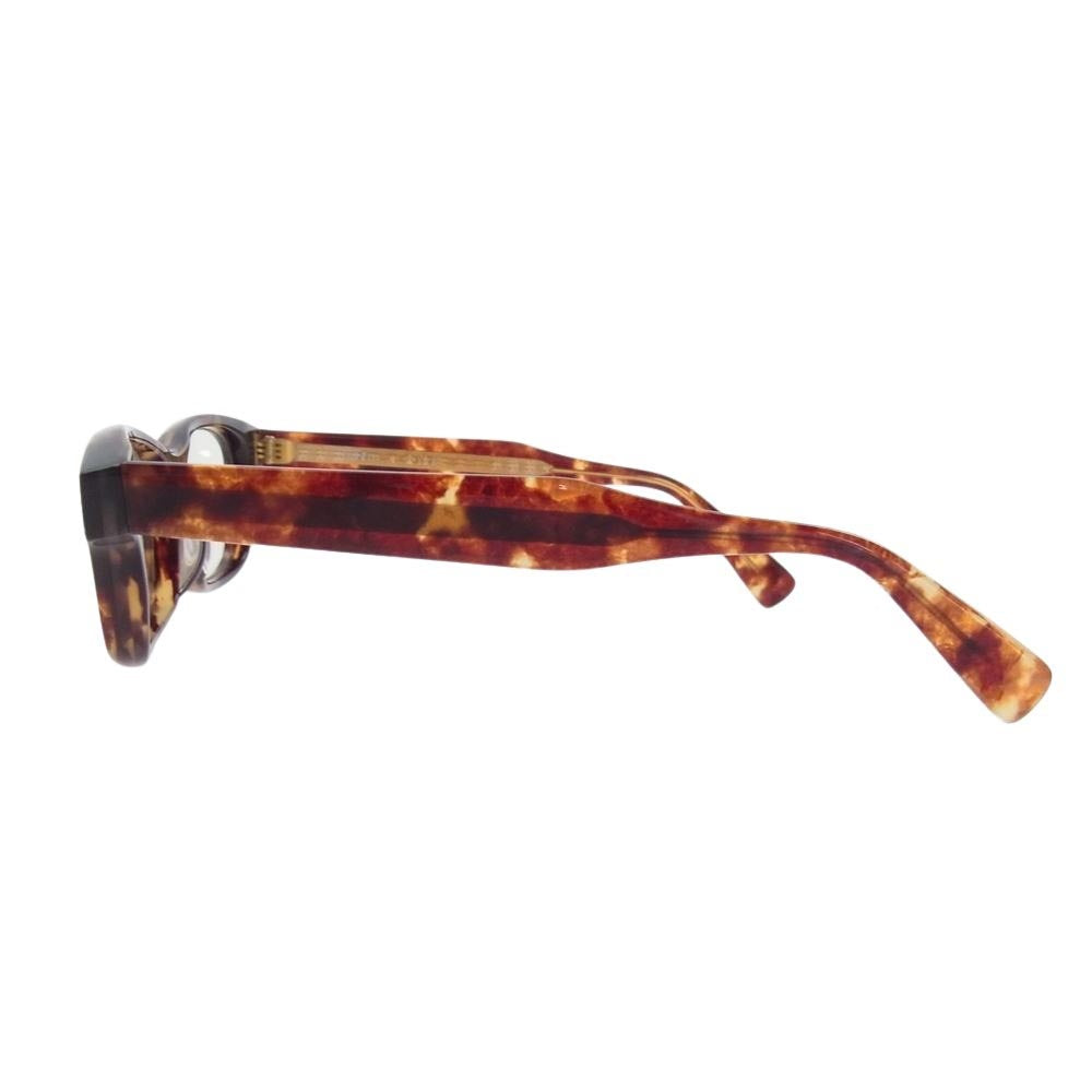 ザ２９１ 金治郎 セルロイド メガネ アイウエア ブラウン系【中古】