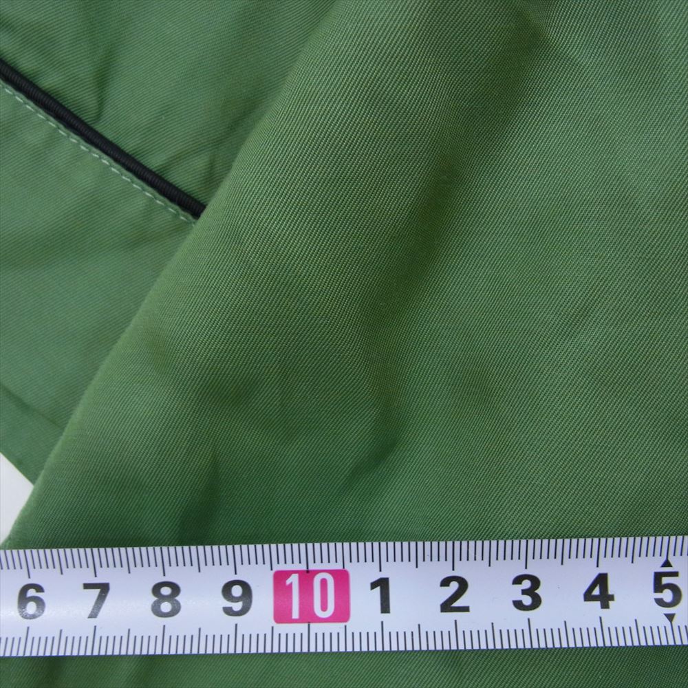 NEIGHBORHOOD ネイバーフッド 23SS 231SPNH-SHM04 BOWLING SHIRT SS レーヨン ボーリング 半袖 オープンカラー シャツ グリーン系 L【中古】