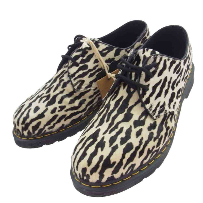 WACKO MARIA ワコマリア 31371009 Dr.Martens ドクターマーチン 1461 LEOPARD 3EYE Hair On Oxford Shoes レオパード オックスフォード シューズ US11 29cm【極上美品】【中古】