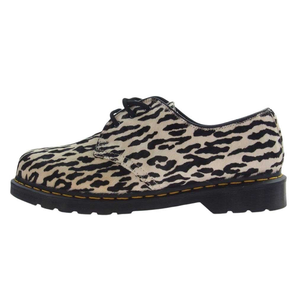 WACKO MARIA ワコマリア 31371009 Dr.Martens ドクターマーチン 1461 LEOPARD 3EYE Hair On Oxford Shoes レオパード オックスフォード シューズ US11 29cm【極上美品】【中古】