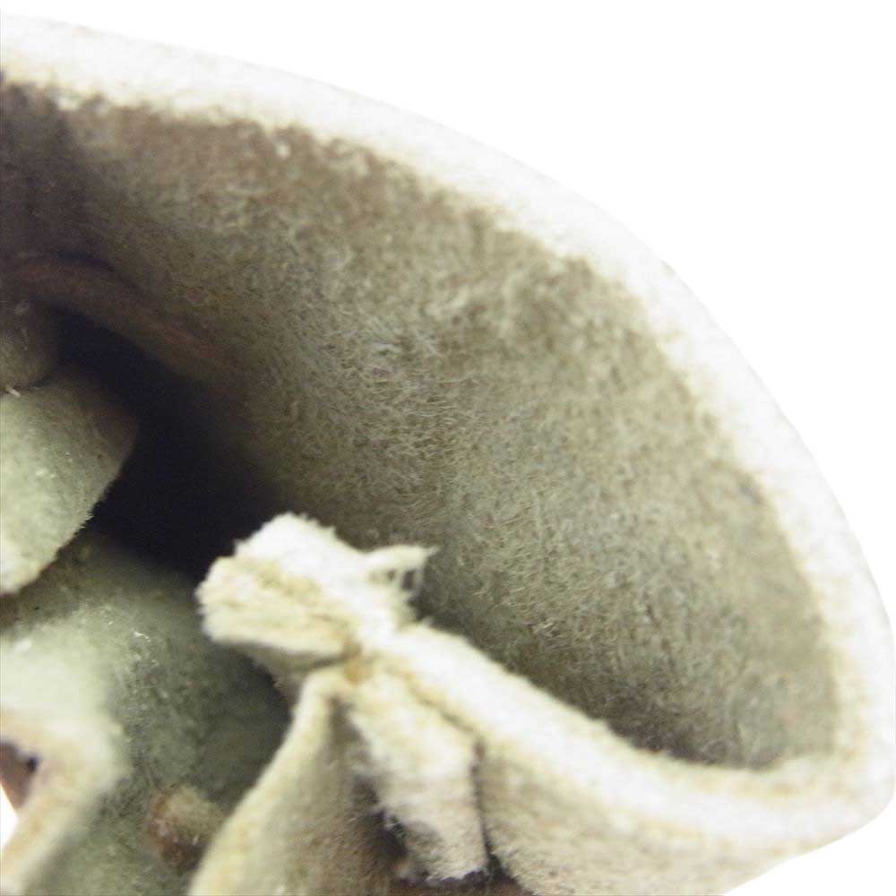 TADY&KING タディアンドキング コンチョ付 レザー 巾着 ポーチ ブラウン系【中古】