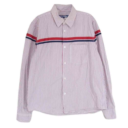 JUNYA WATANABE COMME des GARCONS MAN ジュンヤワタナベコムデギャルソンマン AD2006 WS-B007 ストライプ 長袖 シャツ マルチカラー系 S【中古】