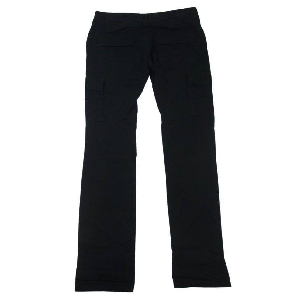 BALMAIN バルマン S3HT587C115 BIKER MULTIPOCHES HOMME バイカー マルチポケット カーゴパンツ ブラック系 T48【中古】