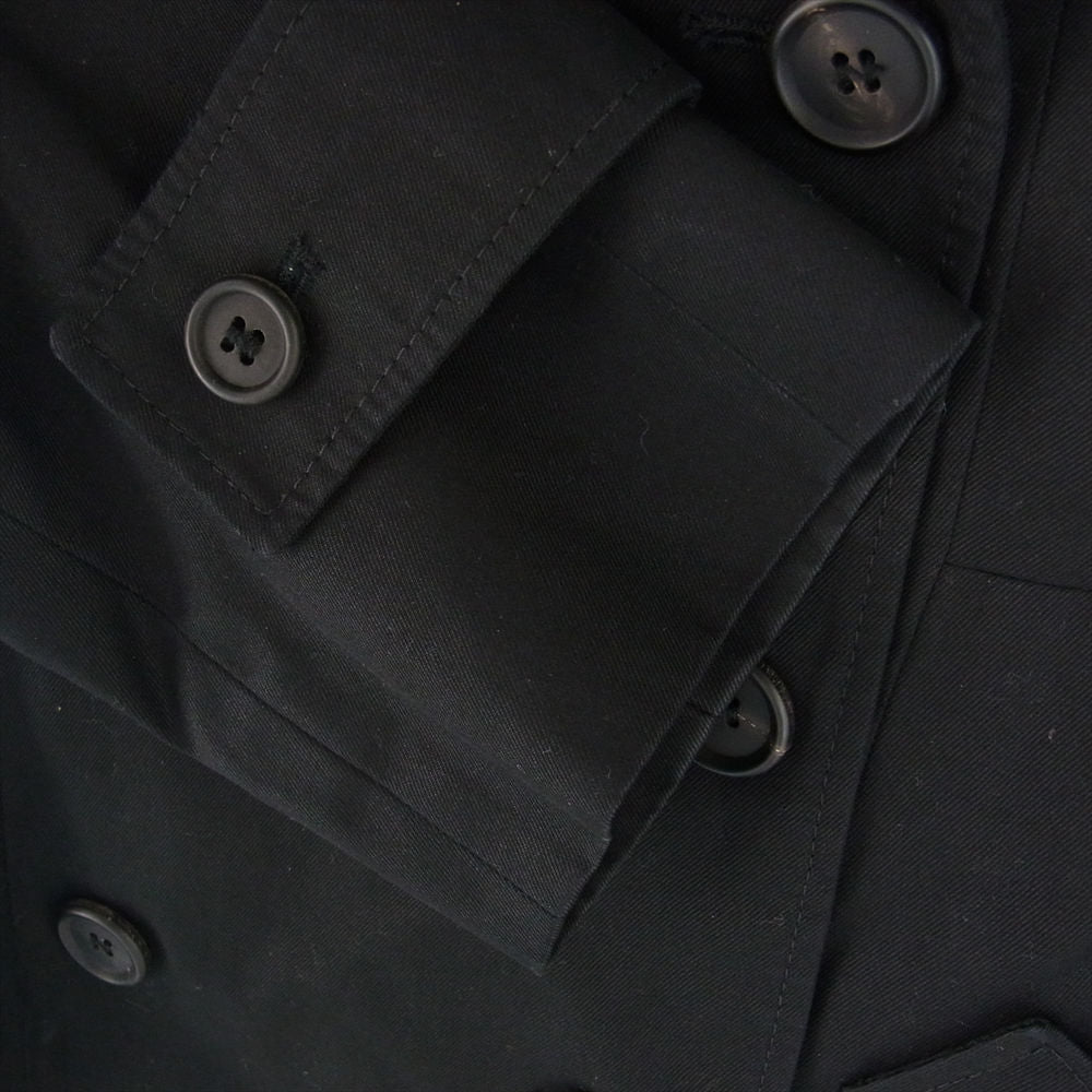 PRADA プラダ 0000ET-C0081-00002 280186 Trench coat トレンチコート ブラック系 38【中古】