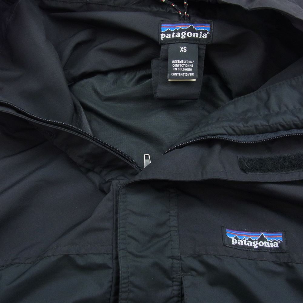 patagonia パタゴニア 22AW 00年製 ESSENSHELL JACKET エッセンシャル ジャケット ブラック系 XS【中古】