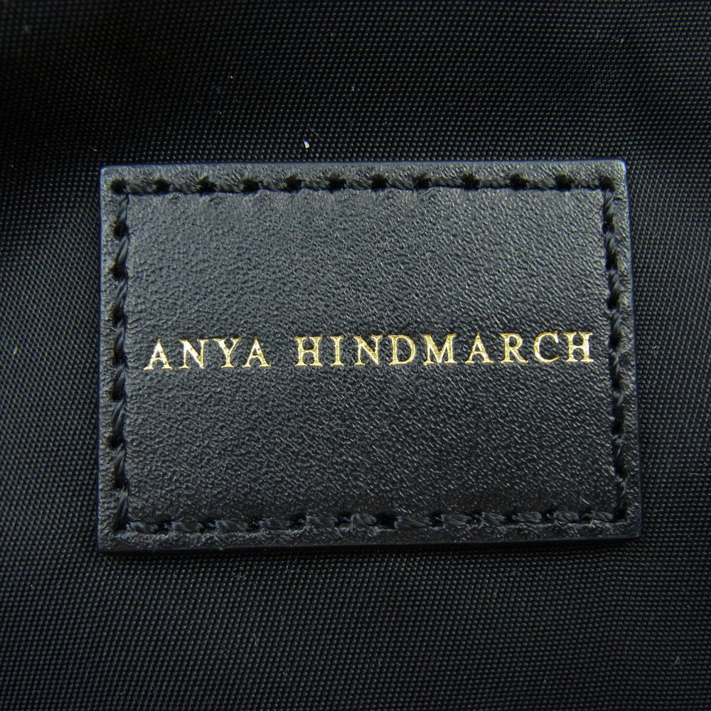 Anya Hindmarch アニヤ・ハインドマーチ TOTR EYED EYES アイズ ナイロン トートバッグ ブラック系【中古】
