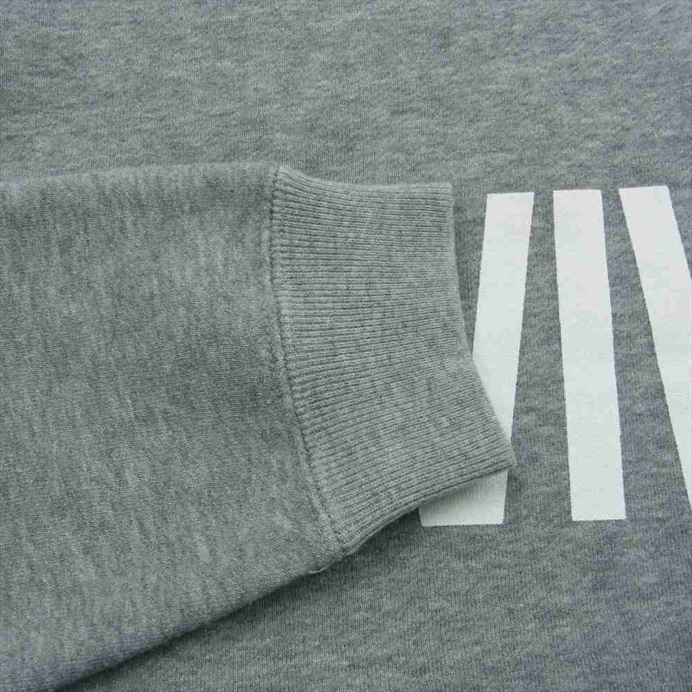 SWAGGER スワッガー SWGLSH-435 REVIVAL プリント クルーネック スウェット グレー グレー系 L【中古】