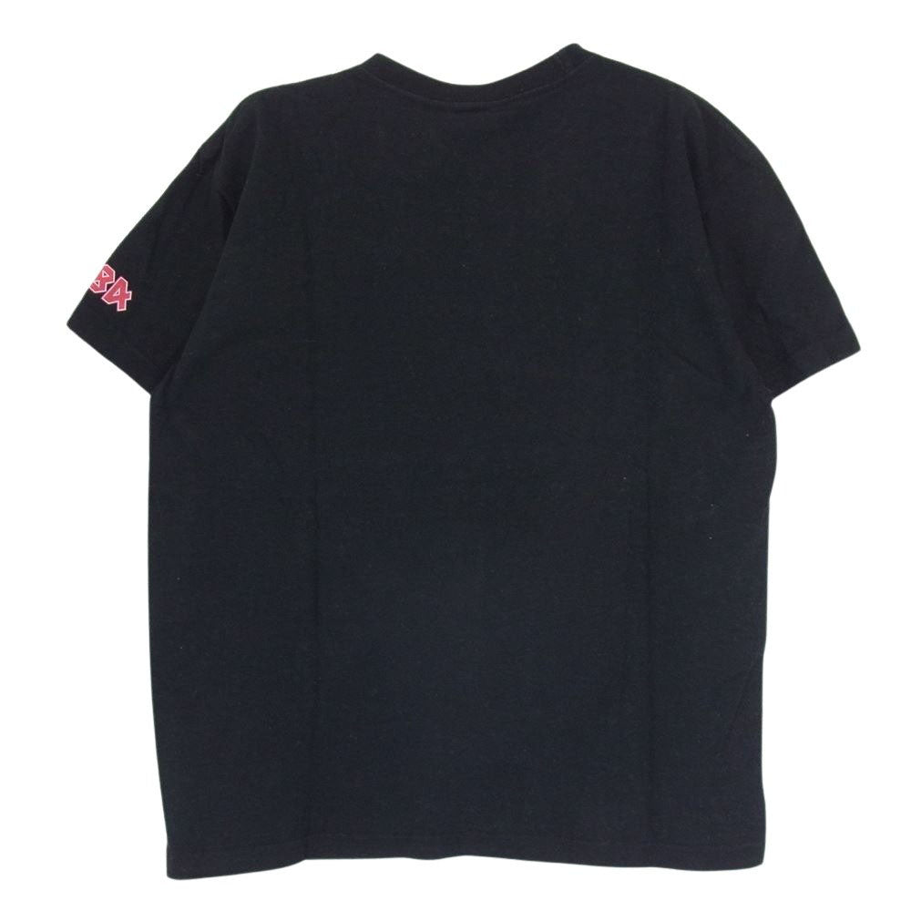 SWAGGER スワッガー SWGT-3018 スクエア SWG 迷彩 ロゴ 半袖 Tシャツ TEE ブラック系 M【中古】