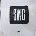 SWAGGER スワッガー SWGT-3027 迷彩 ロゴ プリント Tシャツ 半袖 ホワイト系 M【中古】