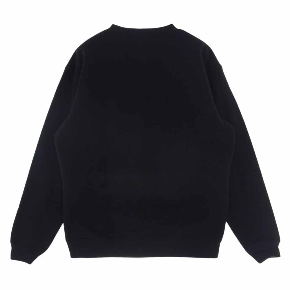 SWAGGER スワッガー SWGLSH-492 ロゴ プリント クルーネック スウェット ブラック ブラック系 L【中古】