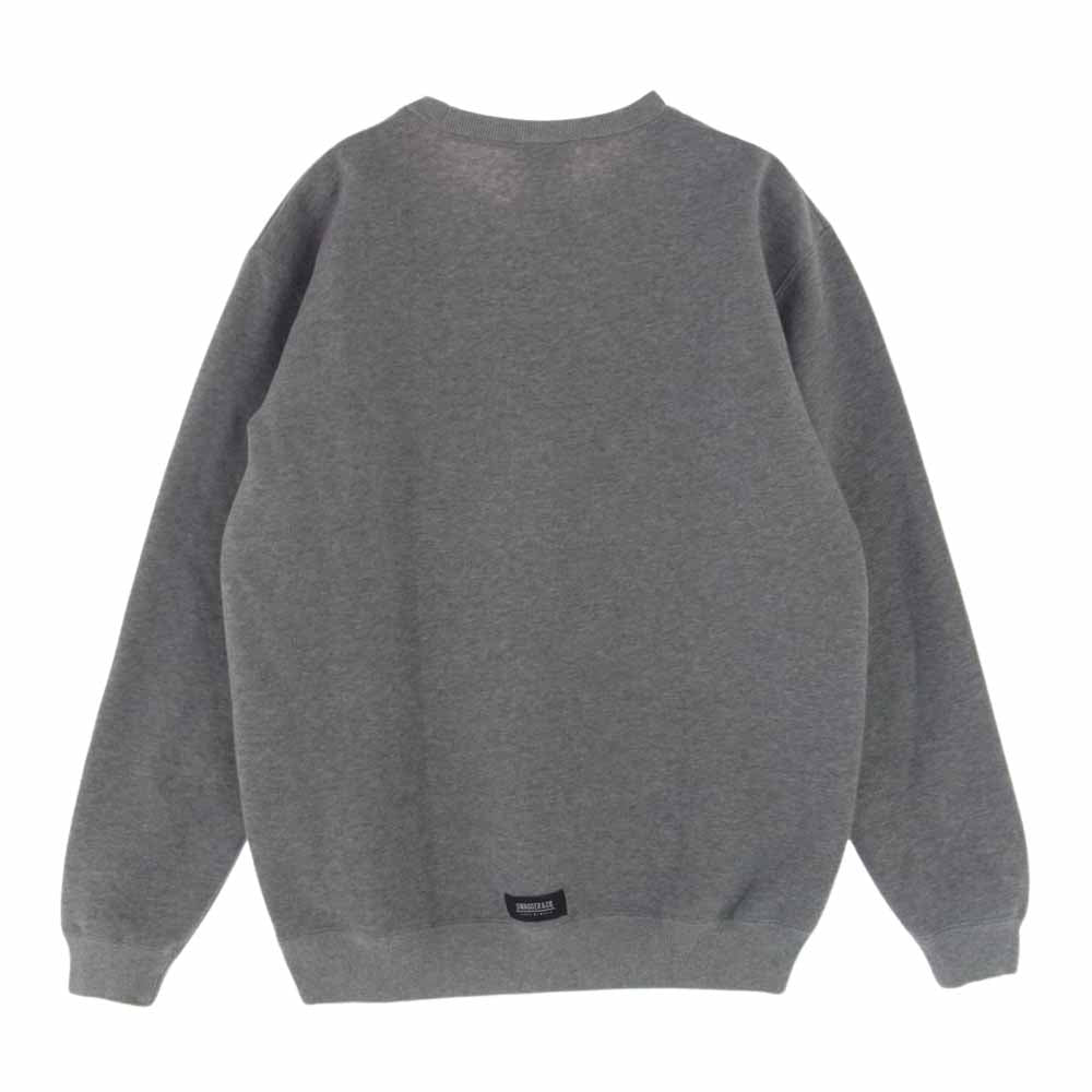 SWAGGER スワッガー SWGLSH-440 SWG フロント ロゴ クルーネック スウェット  グレー系 L【中古】