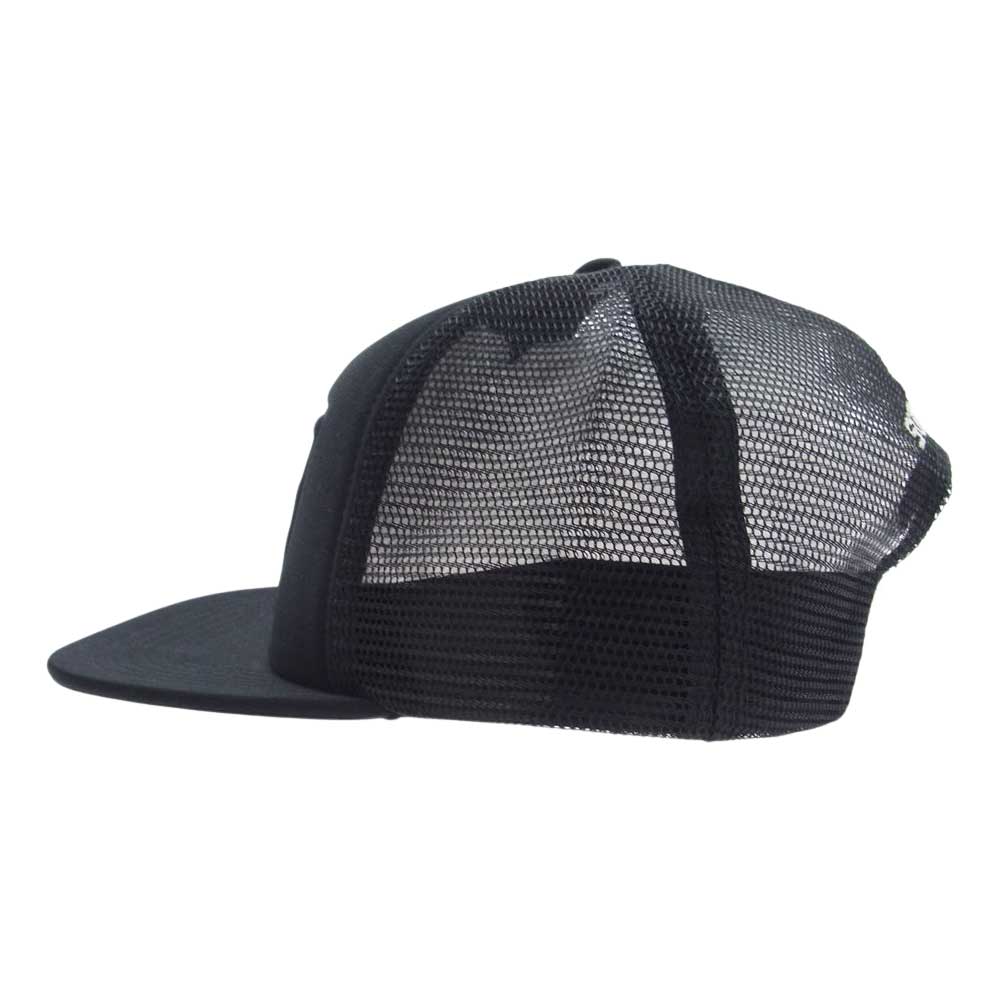 Supreme シュプリーム stamped mesh back 5-panel メッシュ トラッカー キャップ ブラック系【中古】