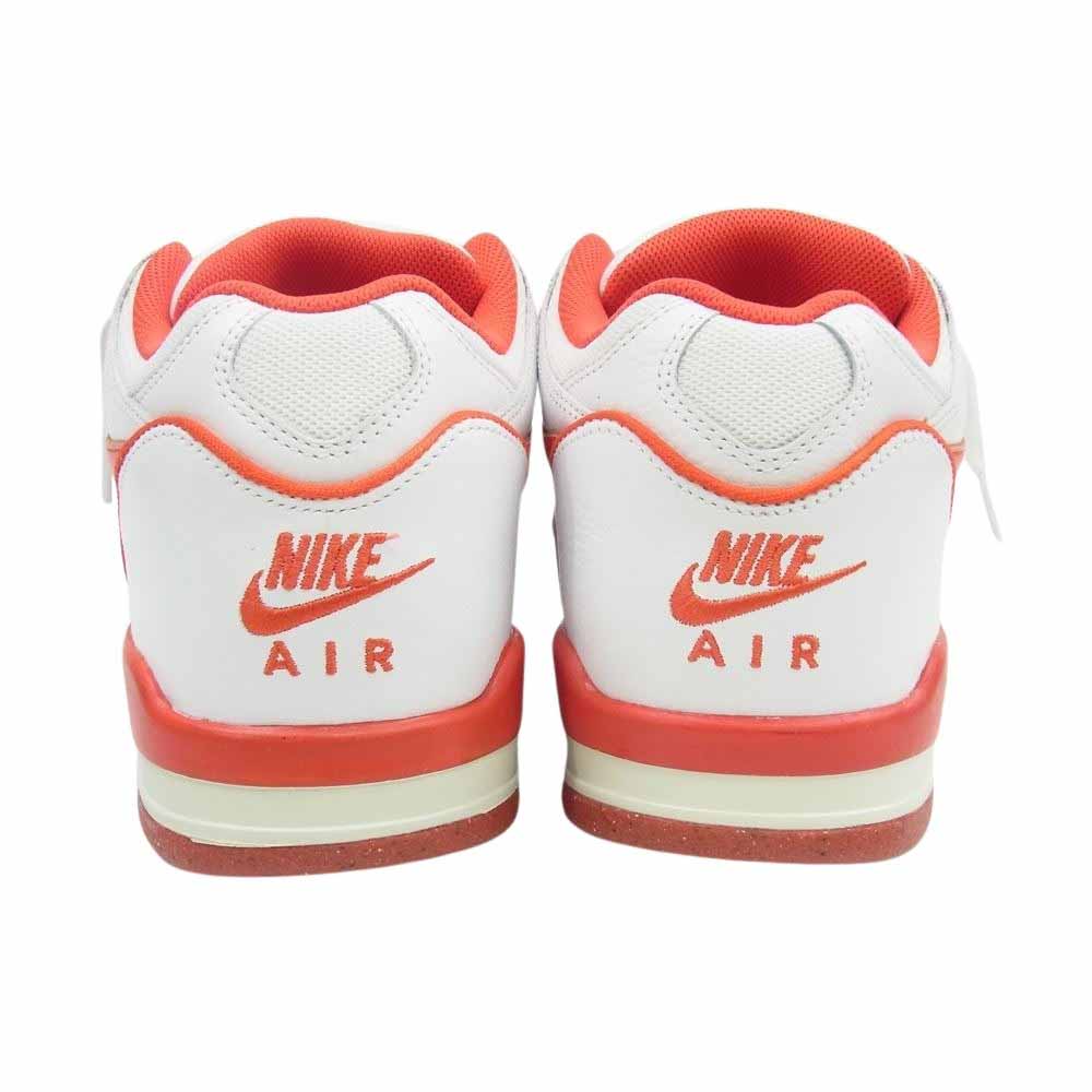NIKE ナイキ FD6475-101 × Stussy ステューシー Air Flight 89 Low SP White Habanero Red エアフライト89 ロー SP ホワイト ハバネロレッド スニーカー ホワイト系 レッド系 27.5cm【新古品】【未使用】【中古】