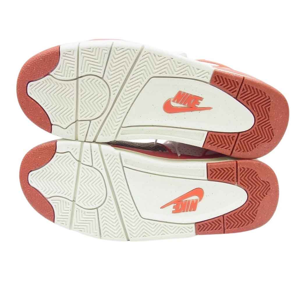 NIKE ナイキ FD6475-101 × Stussy ステューシー Air Flight 89 Low SP White Habanero Red エアフライト89 ロー SP ホワイト ハバネロレッド スニーカー ホワイト系 レッド系 27.5cm【新古品】【未使用】【中古】