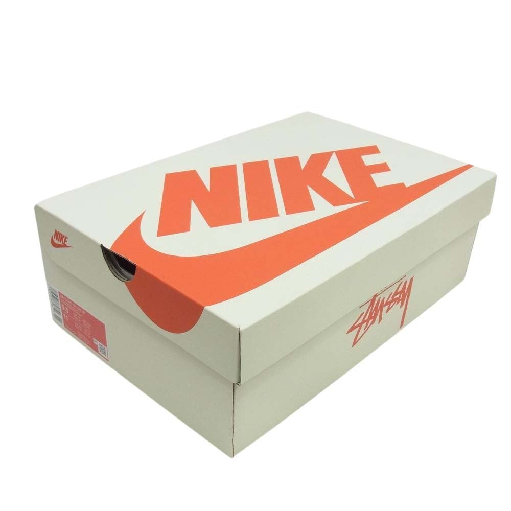 NIKE ナイキ FD6475-101 × Stussy ステューシー Air Flight 89 Low SP White Habanero Red エアフライト89 ロー SP ホワイト ハバネロレッド スニーカー ホワイト系 レッド系 27.5cm【新古品】【未使用】【中古】