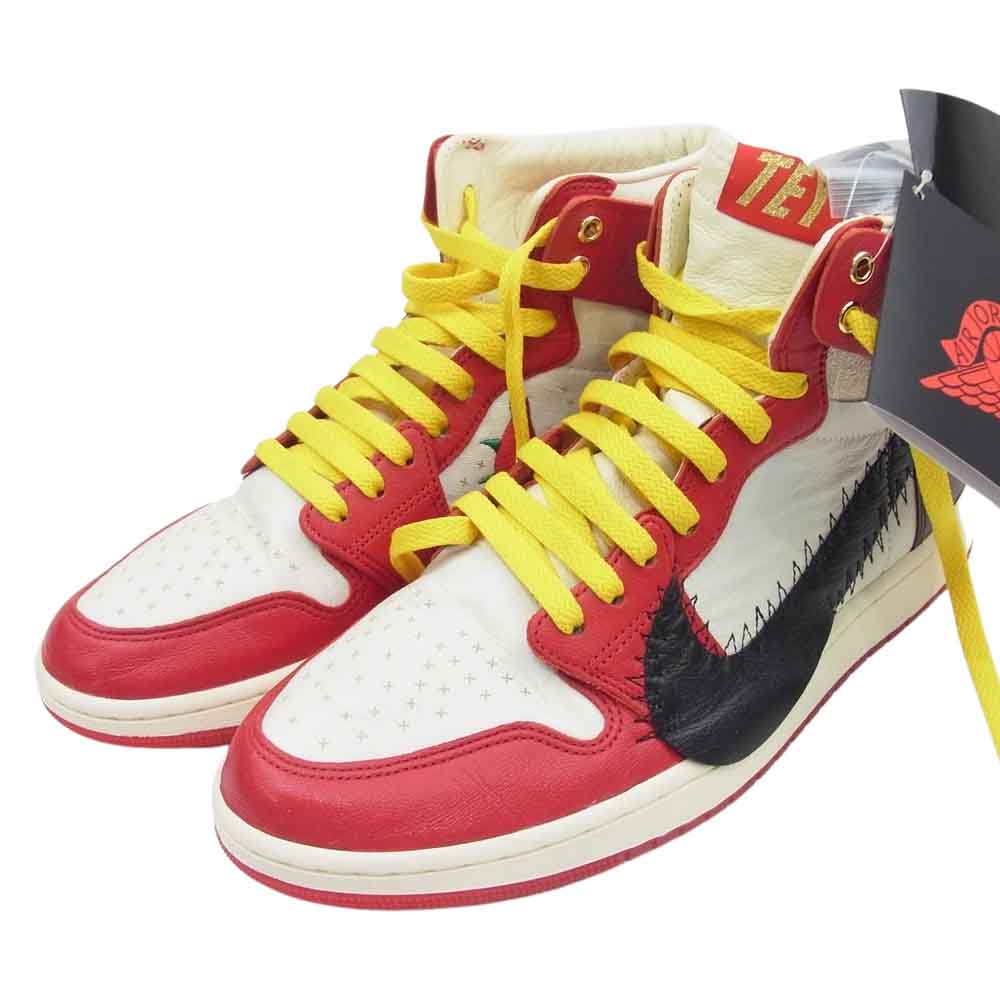 NIKE ナイキ FJ0604-601 フェイクバスターズ鑑定済 × Teyana Taylor テヤナ・テイラー WMNS Air Jordan 1 High Zoom CMFT 2 Gym Red ウィメンズ エアジョーダン1 ハイ ズーム CMFT 2 ジムレッド スニーカー本物保証 支払い分割可 レッド系 ホワイト系 28cm【美品】【中古】