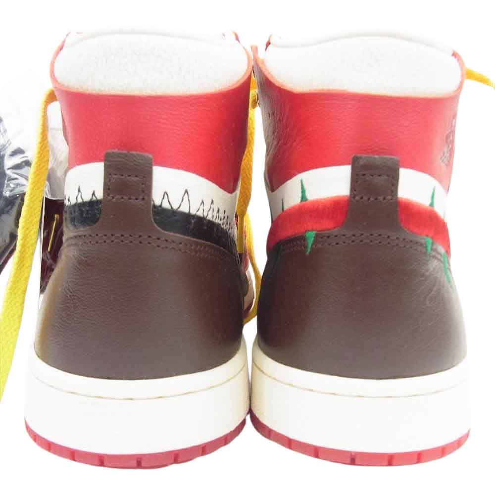 NIKE ナイキ FJ0604-601 フェイクバスターズ鑑定済 × Teyana Taylor テヤナ・テイラー WMNS Air Jordan 1 High Zoom CMFT 2 Gym Red ウィメンズ エアジョーダン1 ハイ ズーム CMFT 2 ジムレッド スニーカー本物保証 支払い分割可 レッド系 ホワイト系 28cm【美品】【中古】