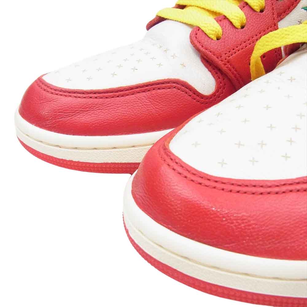 NIKE ナイキ FJ0604-601 フェイクバスターズ鑑定済 × Teyana Taylor テヤナ・テイラー WMNS Air Jordan 1 High Zoom CMFT 2 Gym Red ウィメンズ エアジョーダン1 ハイ ズーム CMFT 2 ジムレッド スニーカー本物保証 支払い分割可 レッド系 ホワイト系 28cm【美品】【中古】