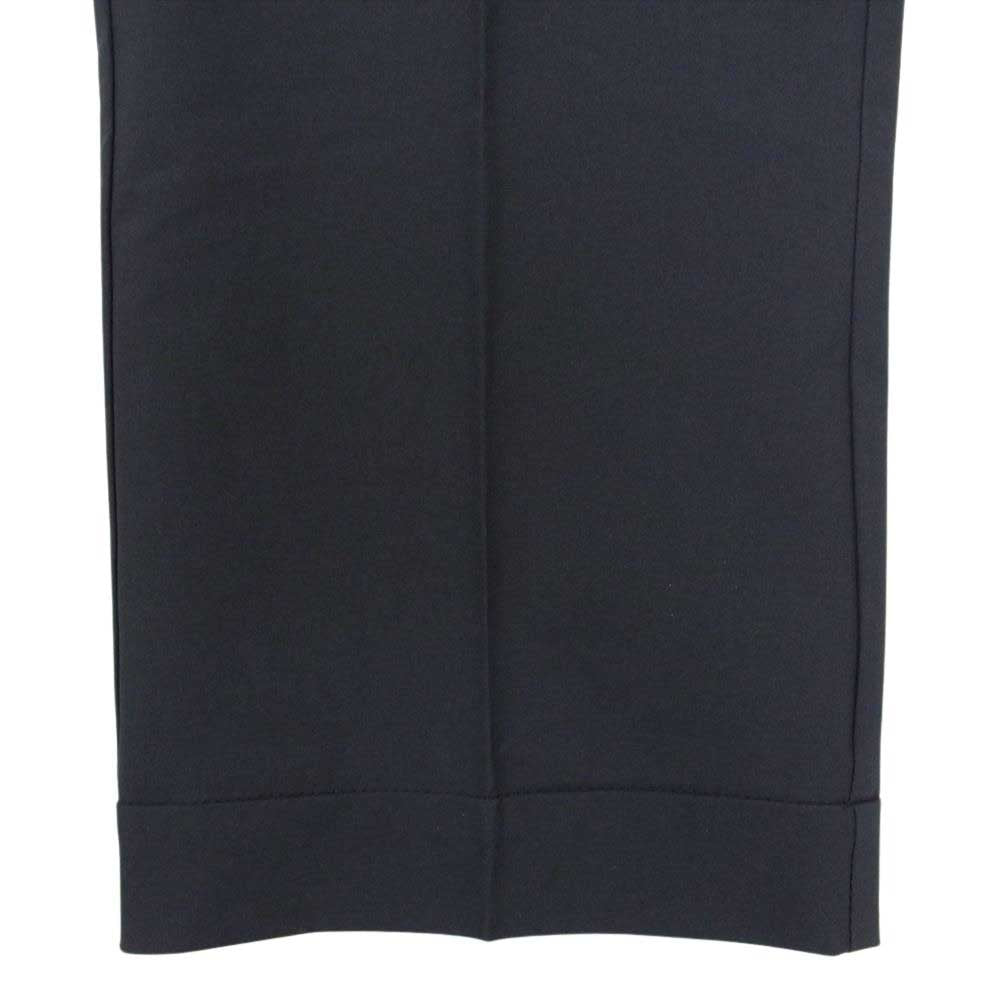 1piu1uguale3 ウノピュウノウグァーレトレ GRP098 POE400 GOLF ゴルフ TUCK SLACKS ロゴ刺繍 2タック スラックスパンツ ブラック系 VI【中古】