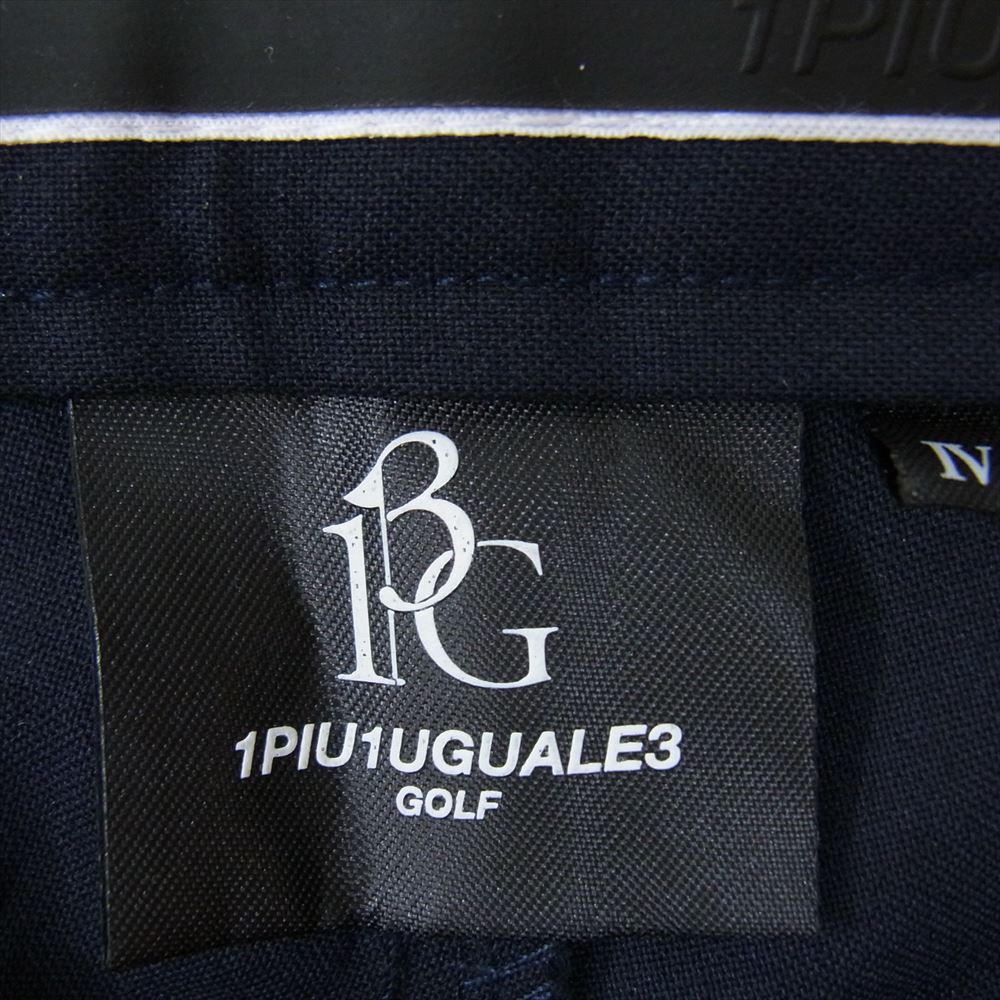 1piu1uguale3 ウノピュウノウグァーレトレ GRP066 PRY088 GOLF ゴルフ PLAYERS SHORTS TOGA LIMITED MODEL プレイヤーズ ショーツ ハーフパンツ ネイビー系 IV【中古】