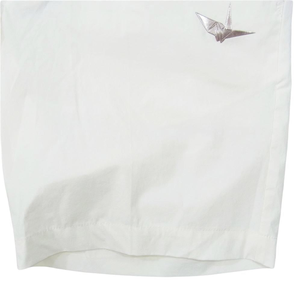 1piu1uguale3 ウノピュウノウグァーレトレ GRP021 NYN033 S.KATAYAMA 片山晋呉プロモデル SHORT PANTS REGULAR レギュラー ショーツ ハーフパンツ ホワイト系 VI【中古】