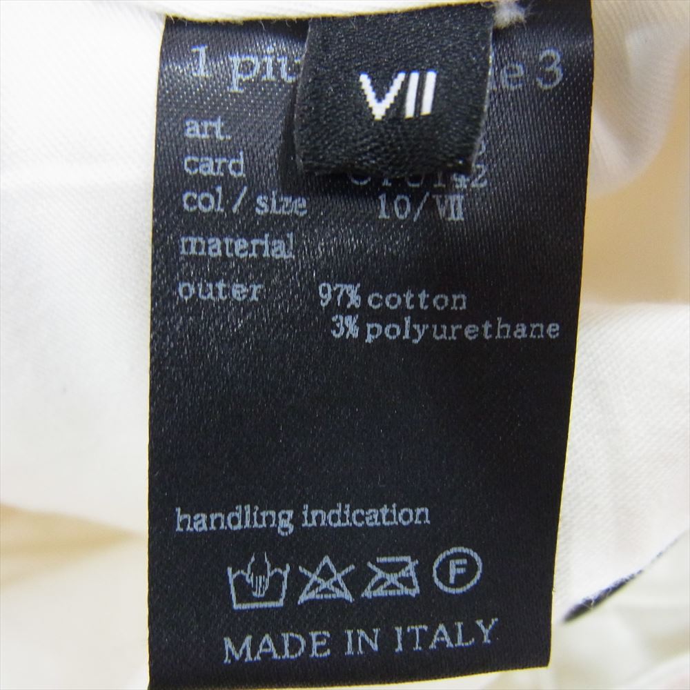 1piu1uguale3 ウノピュウノウグァーレトレ MRP186 CTU142 Giab's ARCHIVIO 別注 EASY ITALY TROUSERS イタリア製 ジャブス イージー トラウザー スラックスパンツ ホワイト系 VII【中古】