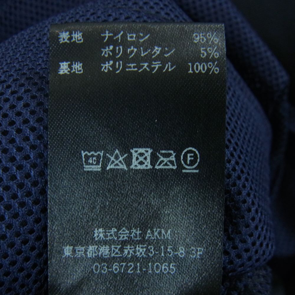 1piu1uguale3 ウノピュウノウグァーレトレ GDP009 POE418 GOLF ゴルフ 113 ADP ZIP SLACKS 裾ジップ スラックス パンツ トラウザー ダークネイビー系 5【中古】