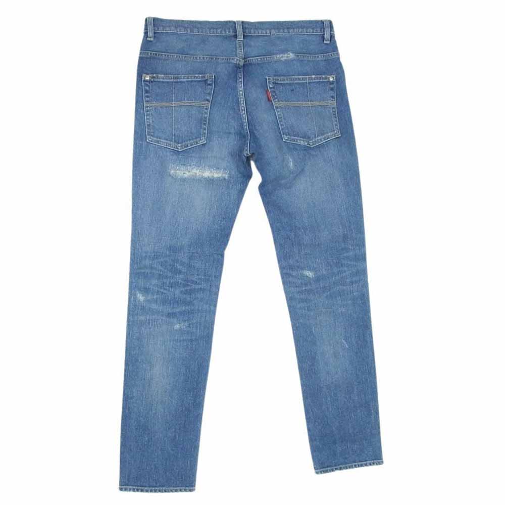 1piu1uguale3 ウノピュウノウグァーレトレ MRP493 CTU221 9TAPERED PROGRESSIVE DENIM ナインテーパード プログレッシヴ デニムパンツ ジーンズ インディゴブルー系 VI【中古】