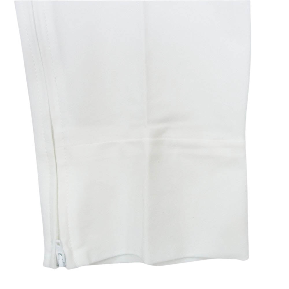 1piu1uguale3 ウノピュウノウグァーレトレ GDP009 POE418 ADP GOLF ゴルフ ZIP SLACKS デルピエロ 裾ジップ スラックスパンツ ホワイト系 V【中古】