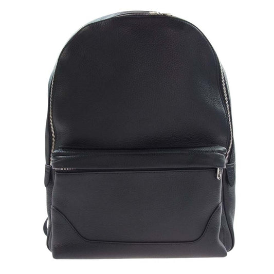 1piu1uguale3 ウノピュウノウグァーレトレ PELLE MORBIDA ペッレモルビダ 別注 MRG433 COW118 シュリンクレザー バックパック リュック ブラック系【中古】