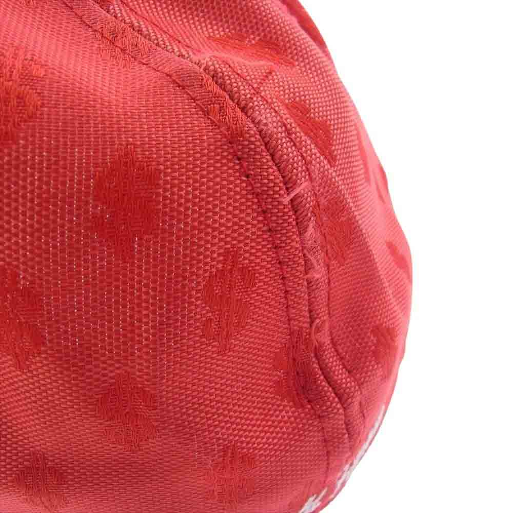 Supreme シュプリーム 18SS × NEW ERA ニューエラ MONOGRAM BOX LOGO モノグラム ボックスロゴ キャップ 帽子 レッド系 63.5【中古】