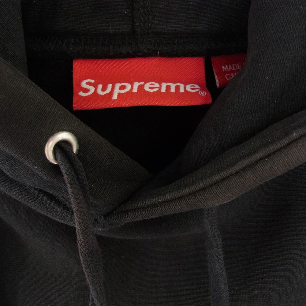 Supreme シュプリーム 14AW  Tonal Box Logo Pullover Hooded Sweatshirt トーナル ボックスロゴ プルオーバー パーカー ブラック系 M【中古】