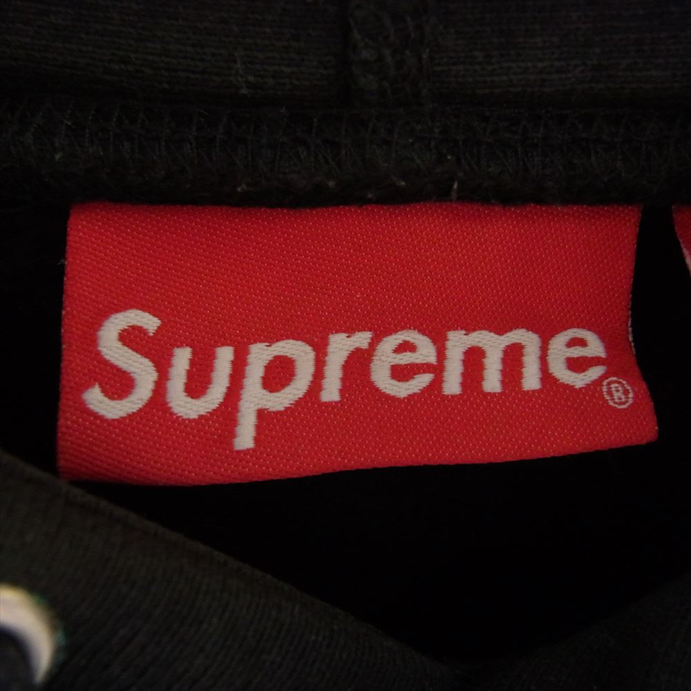 Supreme シュプリーム 14AW  Tonal Box Logo Pullover Hooded Sweatshirt トーナル ボックスロゴ プルオーバー パーカー ブラック系 M【中古】