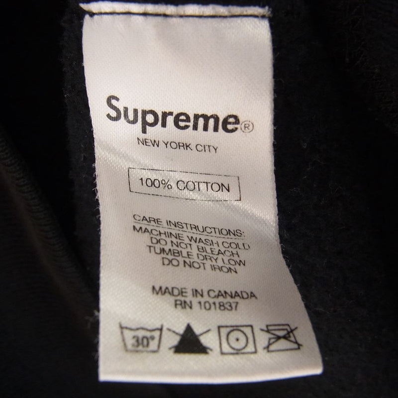 Supreme シュプリーム 14AW  Tonal Box Logo Pullover Hooded Sweatshirt トーナル ボックスロゴ プルオーバー パーカー ブラック系 M【中古】