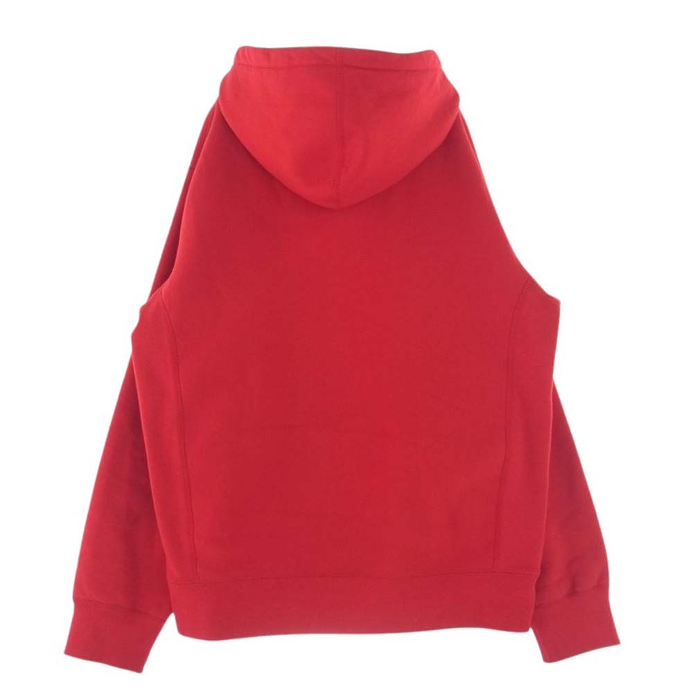 Supreme シュプリーム 19AW Bandana Box Logo Hooded Sweatshirt バンダナ ボックスロゴ パーカー フーディー ペイズリー柄 レッド系 M【中古】