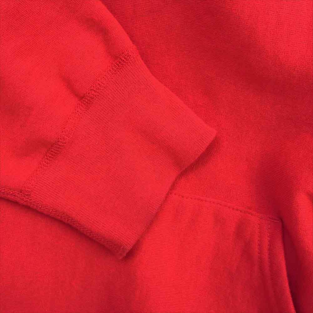 Supreme シュプリーム 19AW Bandana Box Logo Hooded Sweatshirt バンダナ ボックスロゴ パーカー フーディー ペイズリー柄 レッド系 M【中古】