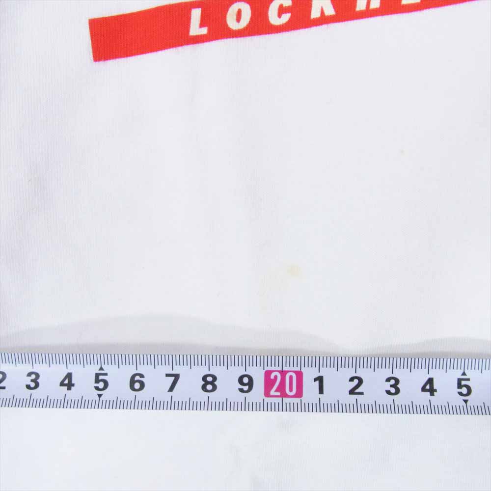 Buzz Rickson's バズリクソンズ LOCKHEED MARTIN  バックプリント 半袖 Tシャツ ホワイト系 S【中古】