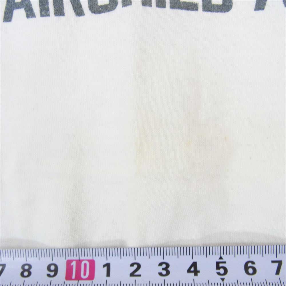 ダブルワークス US.AIR FORCE FAIRCHILD AIR FORCE BASE プリント 半袖 Tシャツ ホワイト系 M【中古】