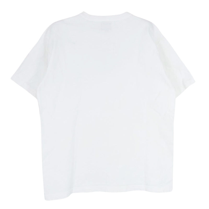 The REAL McCOY'S ザリアルマッコイズ ワンポイント ロゴ 半袖 Tシャツ カットソー ホワイト系 40【中古】