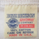Buzz Rickson's バズリクソンズ USAF BARKSDALE AFB LA プリント Tシャツ ホワイト系 M【中古】