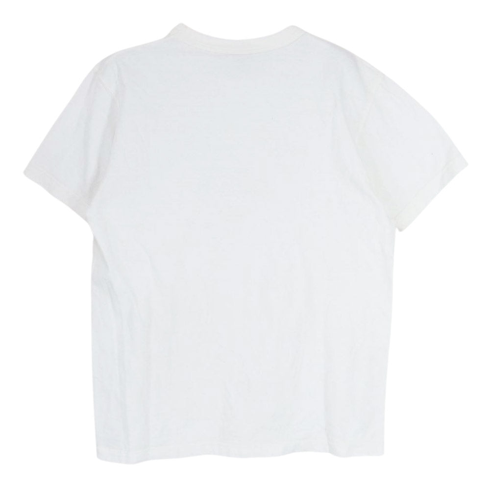 Buzz Rickson's バズリクソンズ HQ＆HQ CO プリント 半袖 Tシャツ ホワイト系 M【中古】