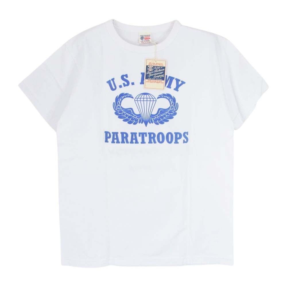 Buzz Rickson's バズリクソンズ BR76680 US ARMY 187th INFANTRY AIRBORNE Tシャツ ホワイト系 M【中古】