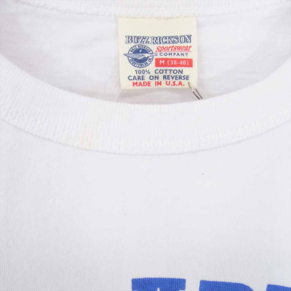 Buzz Rickson's バズリクソンズ BR76680 US ARMY 187th INFANTRY AIRBORNE Tシャツ ホワイト系 M【中古】